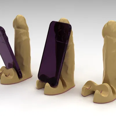 Giá Đỡ Điện Thoại Hình Dương Vật Thật