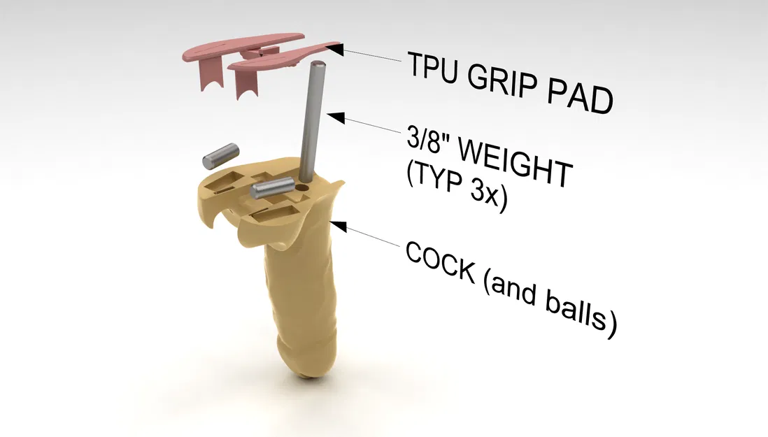 Giá Đỡ Điện Thoại Hình Dương Vật Thật - Image 5