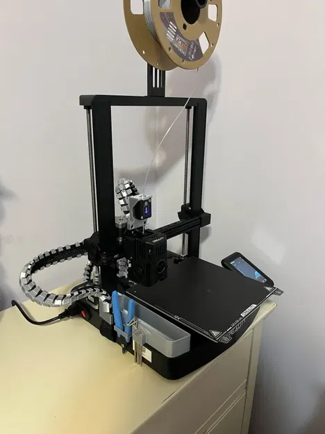 Đế Cảm Biến Dây Tóc Cho Ender 3 V3 SE/KE Gắn Đầu In Kèm Kẹp Dây - Image 2