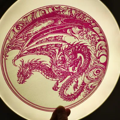 Tranh treo tường: Rồng (15)