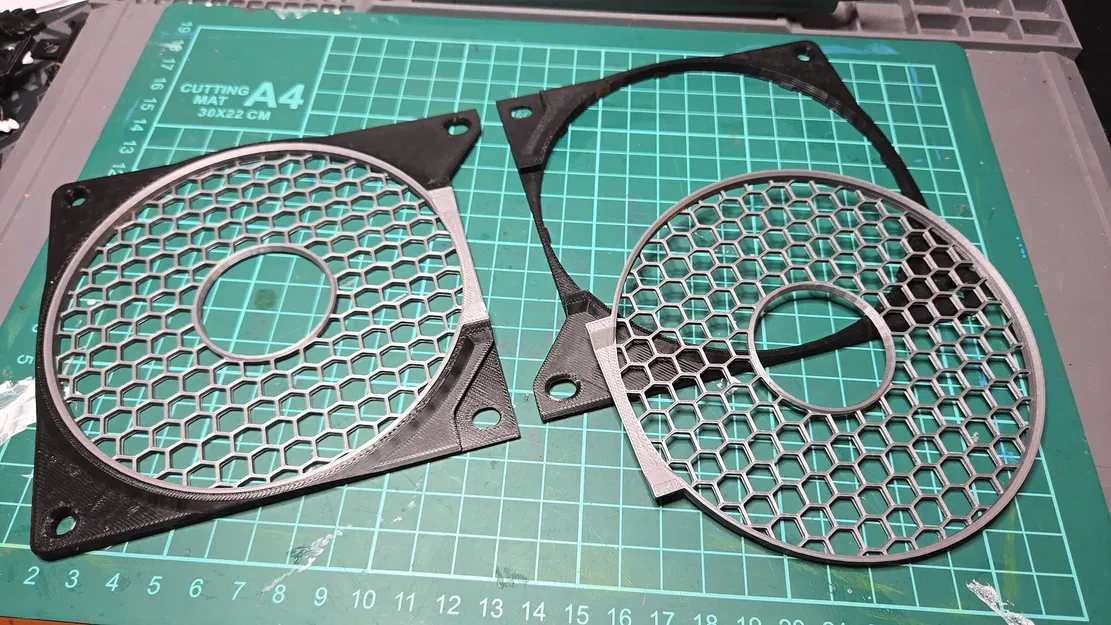 FanSwap, lưới/bọc quạt module cho quạt 120mm -- CẬP NHẬT REMIX - Image 1