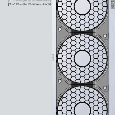 FanSwap, lưới/bọc quạt module cho quạt 120mm -- CẬP NHẬT REMIX