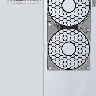 FanSwap, lưới/bọc quạt module cho quạt 120mm -- CẬP NHẬT REMIX