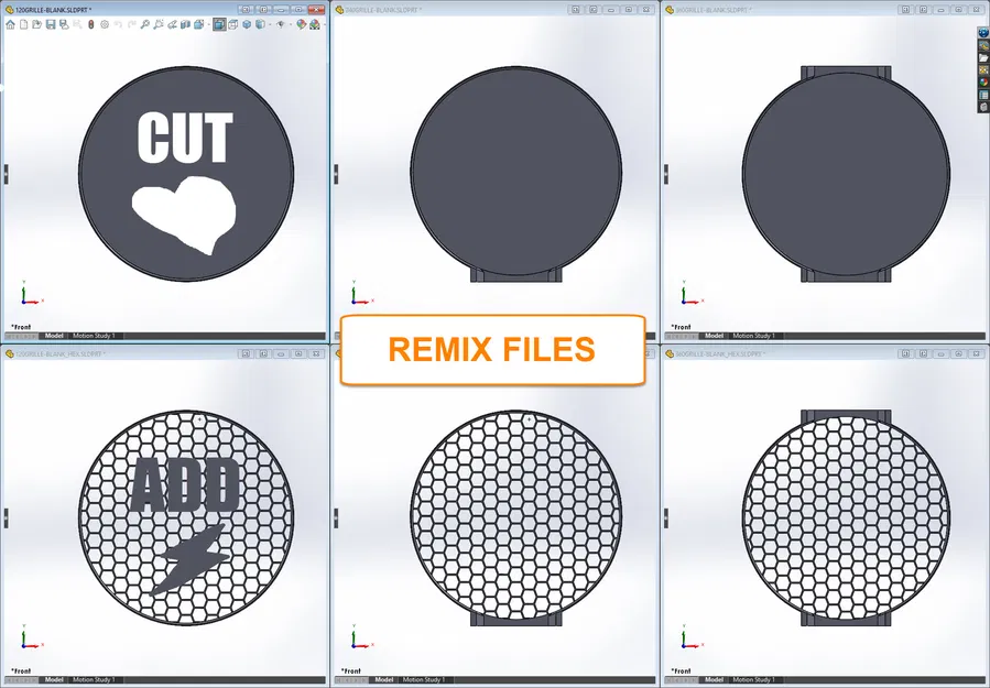 FanSwap, lưới/bọc quạt module cho quạt 120mm -- CẬP NHẬT REMIX - Image 6
