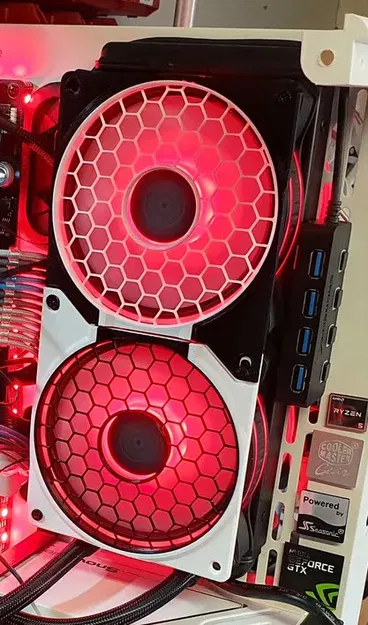 FanSwap, lưới/bọc quạt module cho quạt 120mm -- CẬP NHẬT REMIX - Image 7