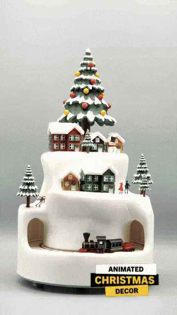 Mô Hình 3D: Xứ Sở Thần Tiên Mùa Đông Hoạt Hình