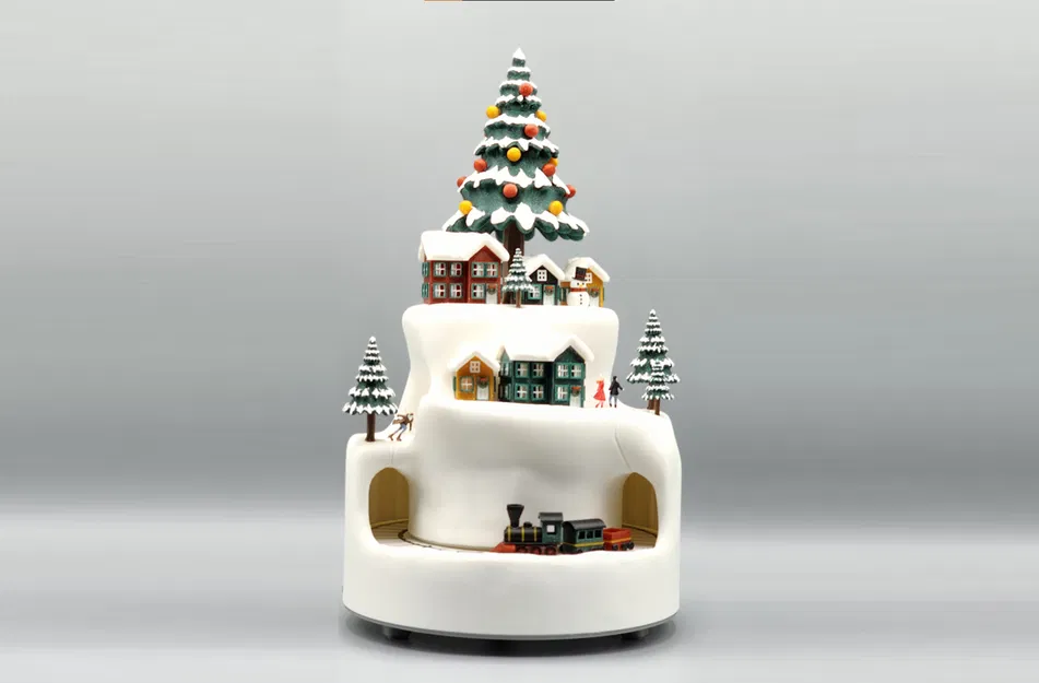 Mô Hình 3D: Xứ Sở Thần Tiên Mùa Đông Hoạt Hình - Image 2