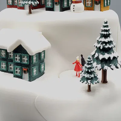 Mô Hình 3D: Xứ Sở Thần Tiên Mùa Đông Hoạt Hình