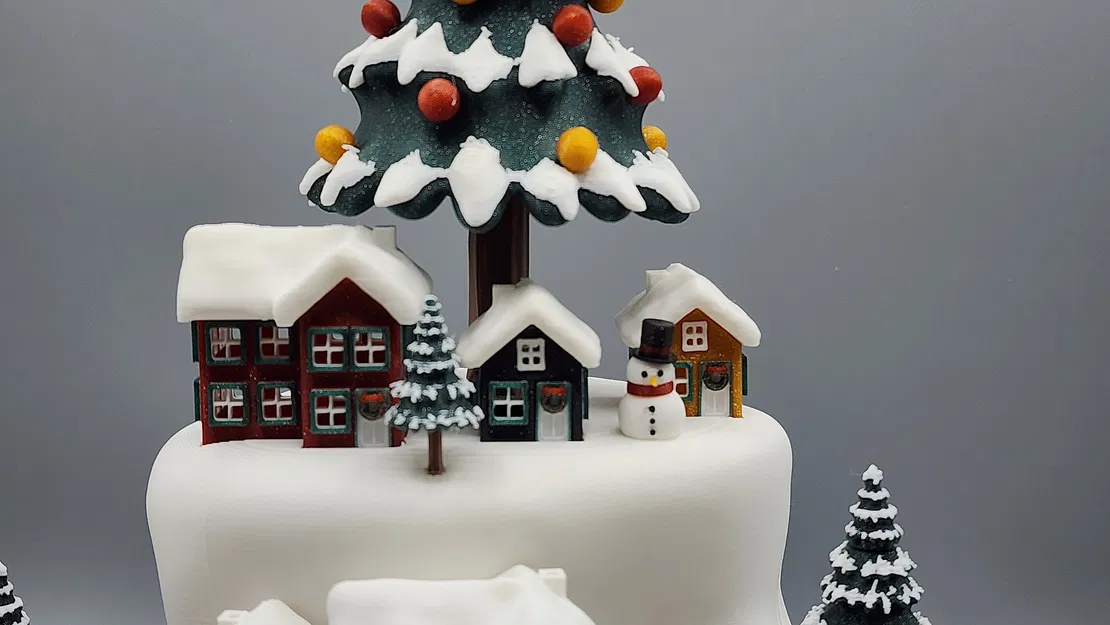 Mô Hình 3D: Xứ Sở Thần Tiên Mùa Đông Hoạt Hình - Image 6