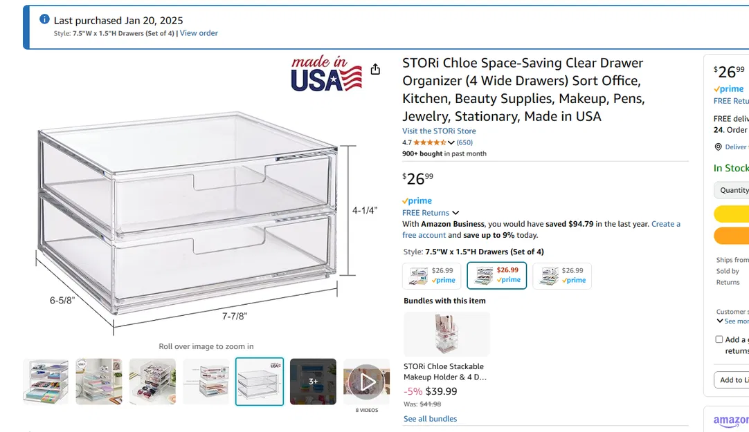 Kệ trưng bày dao bỏ túi 6 ngăn cho dao EDC kích thước thường ở vị trí mở - Image 6