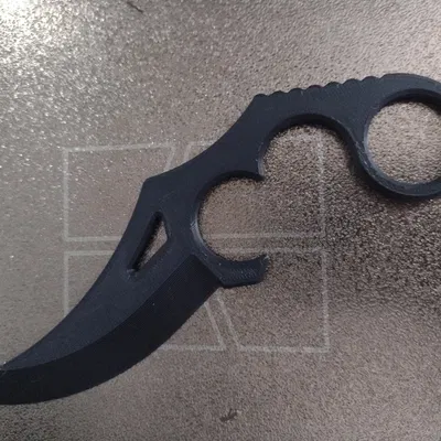 Dao Karambit Tối Giản