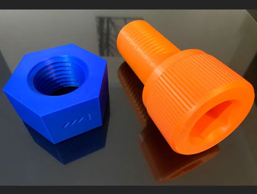 Phụ Kiện Phần Cứng STL - Đai Ốc & Bu Lông M42 - Image 1