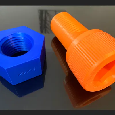 Phụ Kiện Phần Cứng STL - Đai Ốc & Bu Lông M42