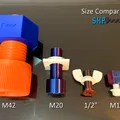 Phụ Kiện Phần Cứng STL - Đai Ốc & Bu Lông M42 - Thumbnail 4