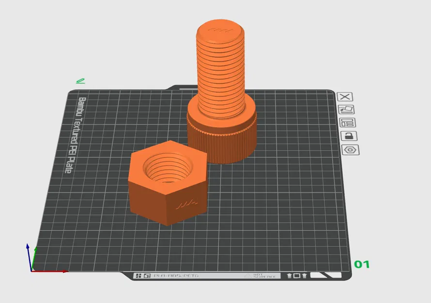 Phụ Kiện Phần Cứng STL - Đai Ốc & Bu Lông M42 - Image 7