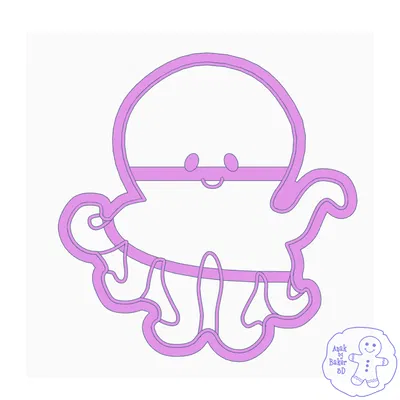 Khuôn Cắt Bánh Quy Hình Sinh Vật Biển