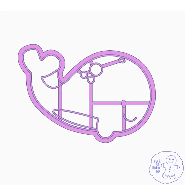 Khuôn Cắt Bánh Quy Hình Sinh Vật Biển - Image 4