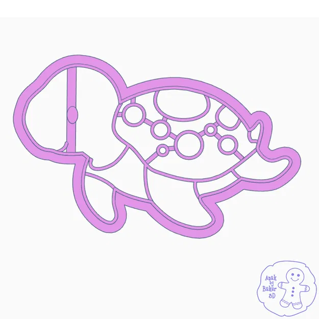 Khuôn Cắt Bánh Quy Hình Sinh Vật Biển - Image 7