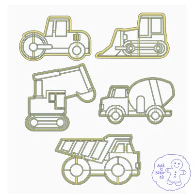 Bộ Khuôn Cắt Bánh Xe Công Trình