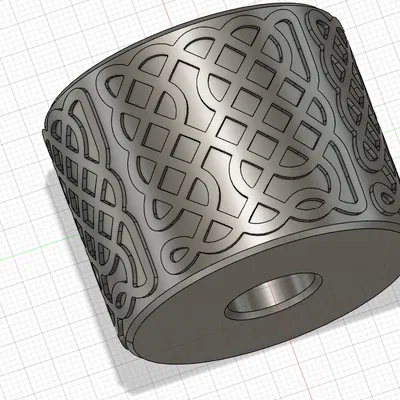 Con lăn đất sét họa tiết Celtic