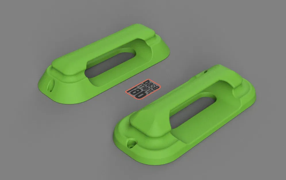 Tay Nắm Cửa Thiết Kế Tương Lai - Maniglie Design Futuristico 105x240x45mm - Image 1