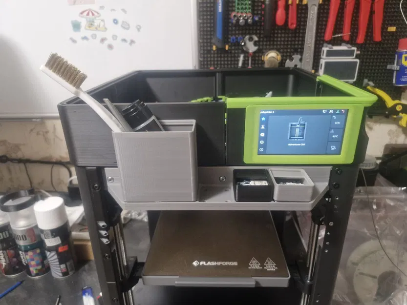 Kệ Lưới Gridfinity Cho Vỏ Máy Flashforge Adventurer 5M - Image 2