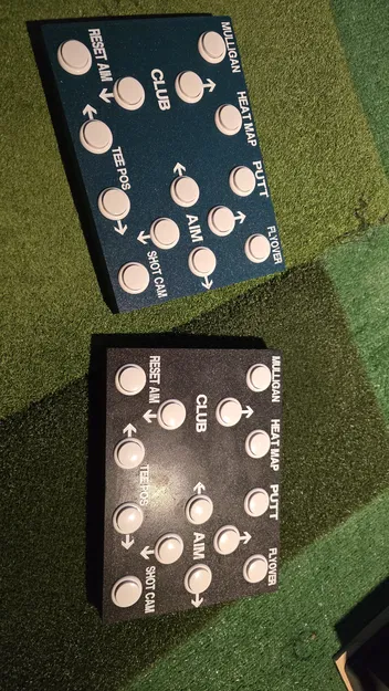 Hộp Điều Khiển Máy Chơi Golf GSPRO Phiên Bản 2 Cập Nhật Phím Tắt - Image 3