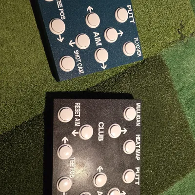 Hộp Điều Khiển Máy Chơi Golf GSPRO Phiên Bản 2 Cập Nhật Phím Tắt