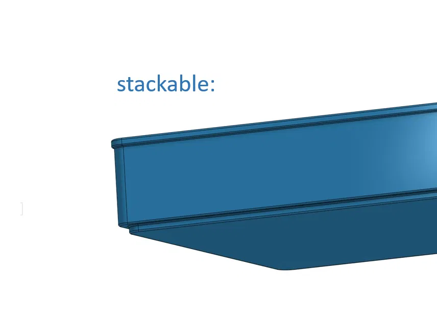 Hộp Tổ Chức, Hộp Lưu Trữ Dạng Khay - Image 2