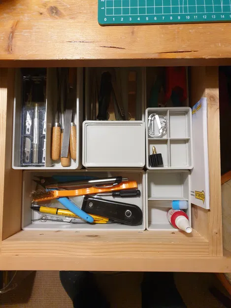 Hộp Tổ Chức, Hộp Lưu Trữ Dạng Khay - Image 8