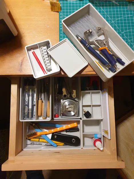 Hộp Tổ Chức, Hộp Lưu Trữ Dạng Khay - Image 9