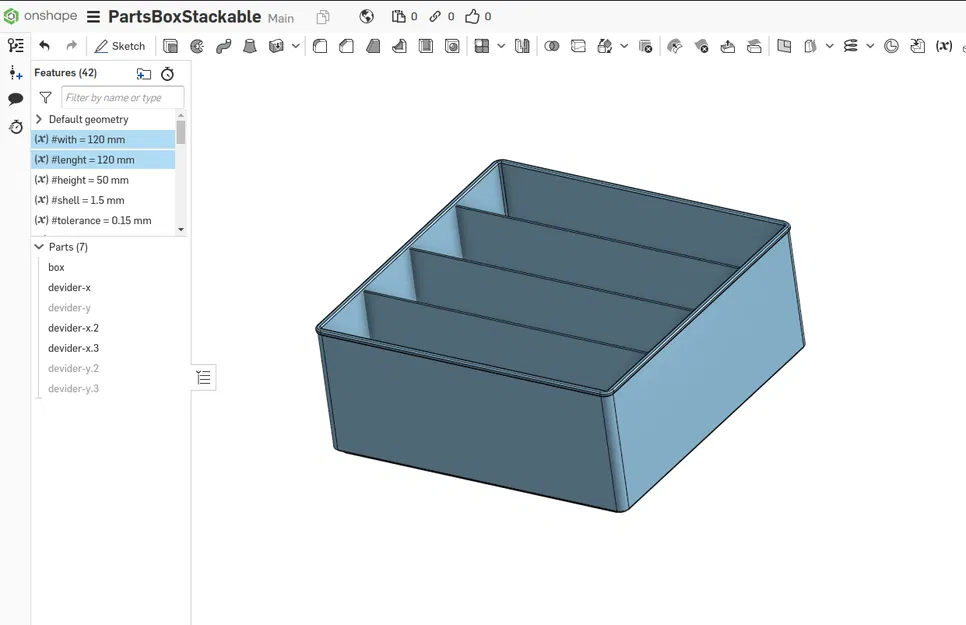 Hộp Tổ Chức, Hộp Lưu Trữ Dạng Khay - Image 16