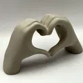 Tượng Hai Bàn Tay Hình Trái Tim - Thumbnail 1