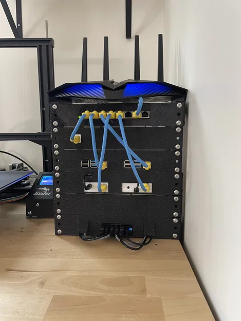 Giá đỡ server và khay in 3D nửa chiều rộng - Image 2