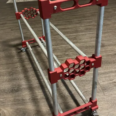 Giá Đỡ Cuộn Dây Tóc Ống Luồn Dây Điện Dạng Con Lăn