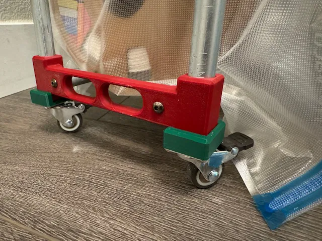 Giá Đỡ Cuộn Dây Tóc Ống Luồn Dây Điện Dạng Con Lăn - Image 13