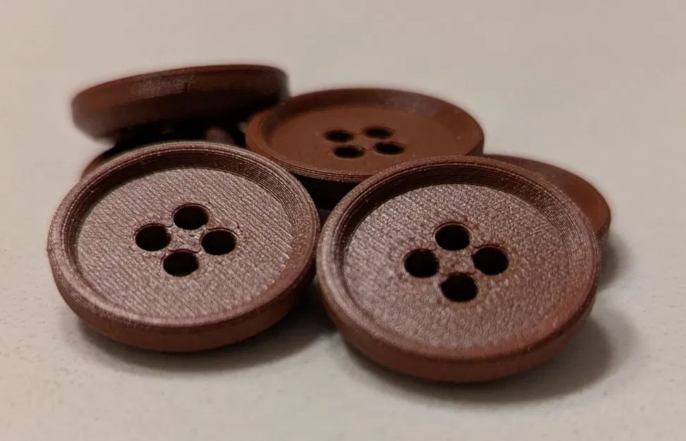 Nút áo - Nút may quần áo tùy chỉnh bằng OpenSCAD (SCAD) - Image 1