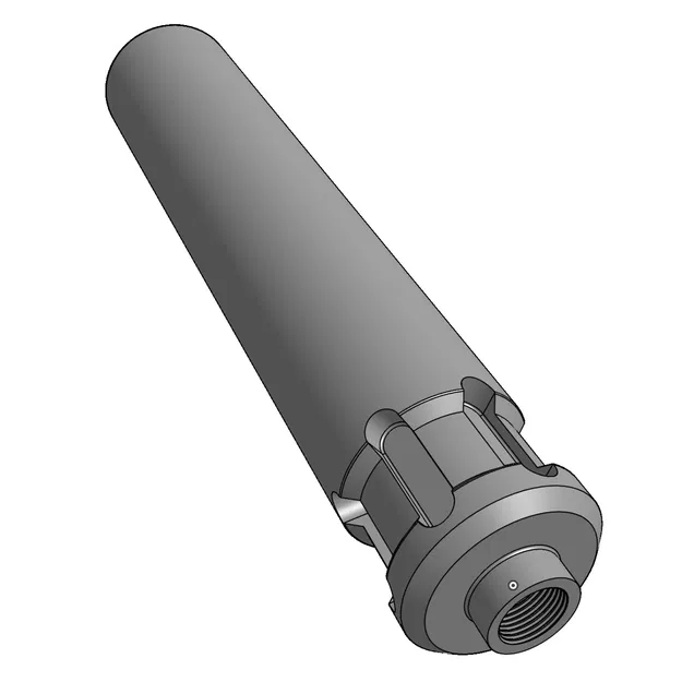 Ốp Giảm Thanh Airsoft Replica R43 9mm Kiểu Nga - Image 1