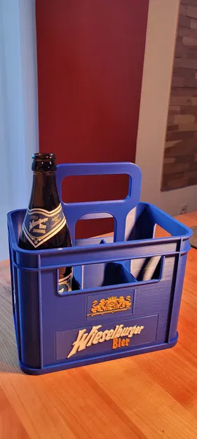 Giá đỡ sáu chai bia tùy chỉnh - Image 1