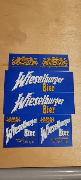 Giá đỡ sáu chai bia tùy chỉnh - Image 2