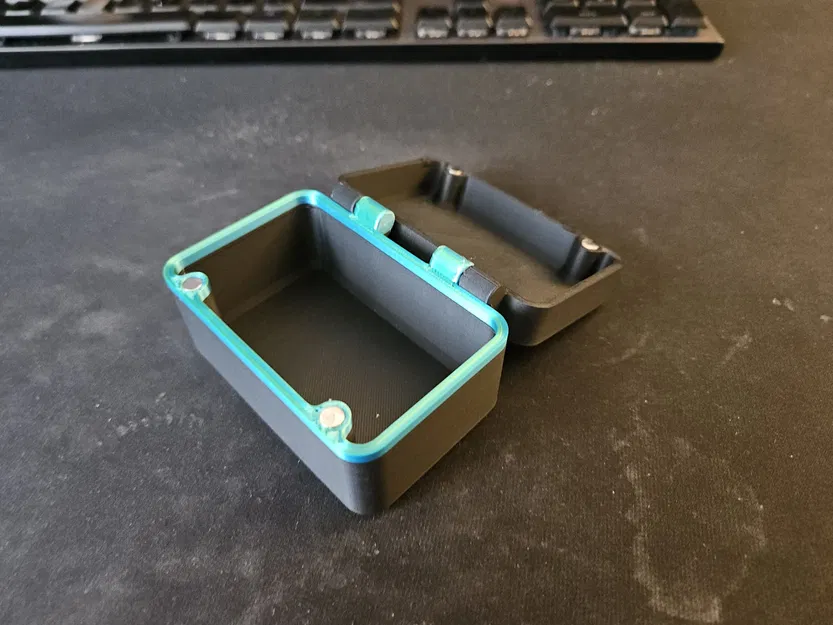 Hộp/Container Có Nắp Nam Châm (In Liền hoặc Lắp Ráp) - Image 3