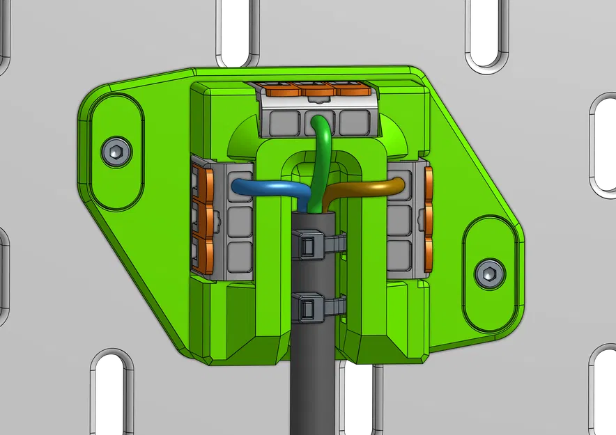 Khối phân phối điện Skadis Wago 221 - Image 2