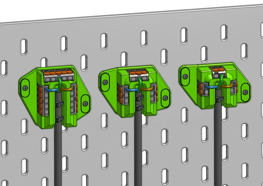 Khối phân phối điện Skadis Wago 221 - Image 3