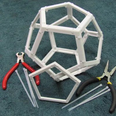 Dodecahedron - Phiên bản tường đặc mới tại cncMaker1976