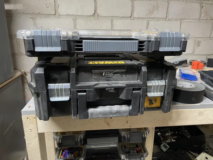 Bộ chuyển đổi Tstak sang Hộp đựng đồ nghề Stanley/DeWalt Pro - Image 1