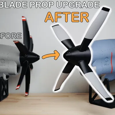 Nâng Cấp Cánh Quạt TurboProp 4 Cánh