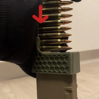 Bộ nạp kẹp tuốt đạn AR-15 được gia cố