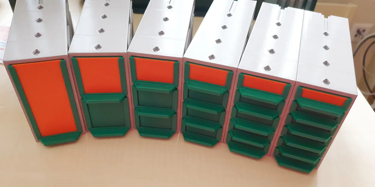 Hệ thống lưu trữ dạng module cho Hobby & Xưởng - Hộp đựng linh kiện nhỏ - Image 3