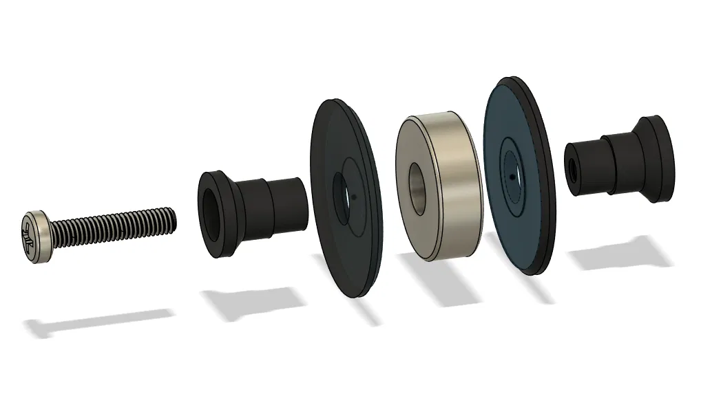 Giá Đỡ Cuộn Dây Hiệu Suất Cao cho Tủ Prusa Lack (Cuộn 5kg) - Image 4