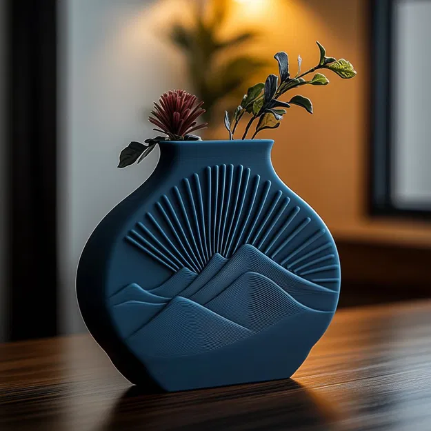 Bình Hoa Đỉnh Núi Bình Minh - Image 1